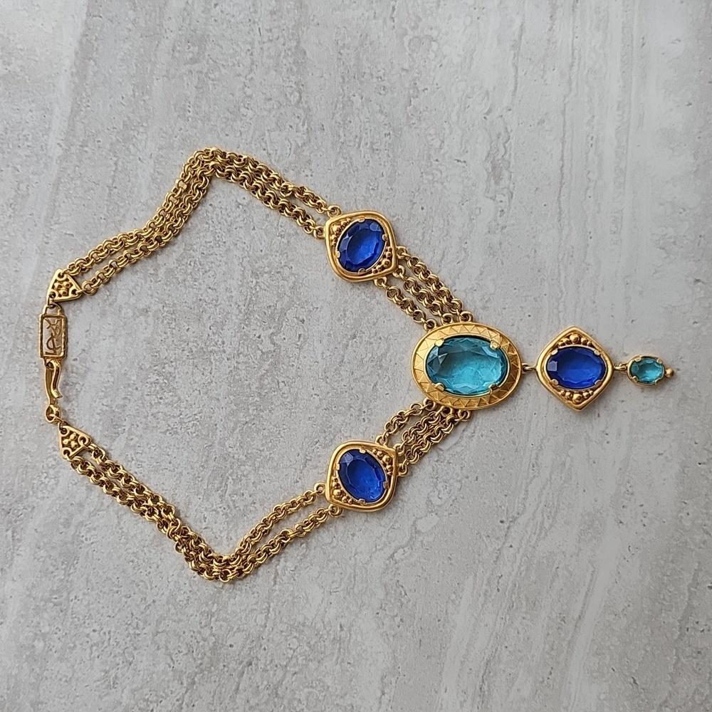 SOLD Vintage Yves Saint Laurent  Necklace